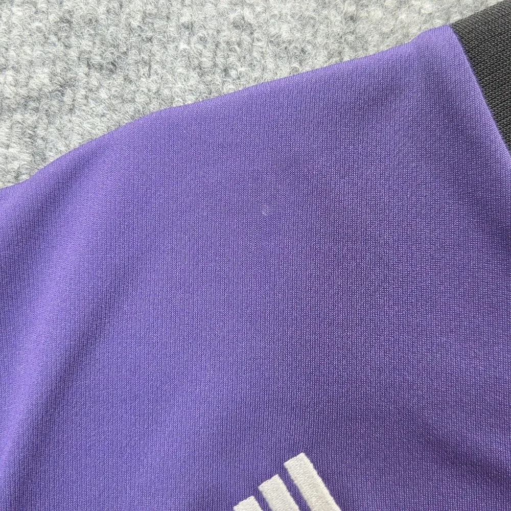 Sacramento Kings Jersey Mens XL Purple NBA Basketball Adidas Autograph Tank